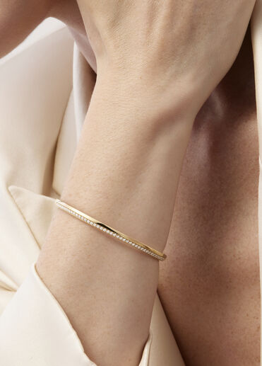 Barre 密鑲鑽石手鐲, 18K 白金 Barre 密鑲鑽石手鐲, 18K 白金, large