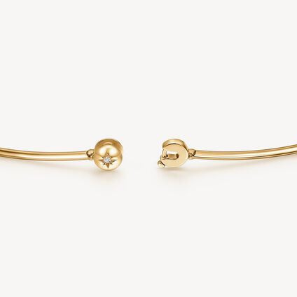 DREAM FLOATING CHOKER, 18K Yellow Gold, large