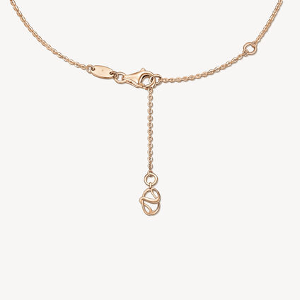 DREAM Comet Pendant Necklace, 18K Rose Gold, large