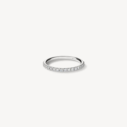 Transcend 結婚鑽戒, 18K 白金, large