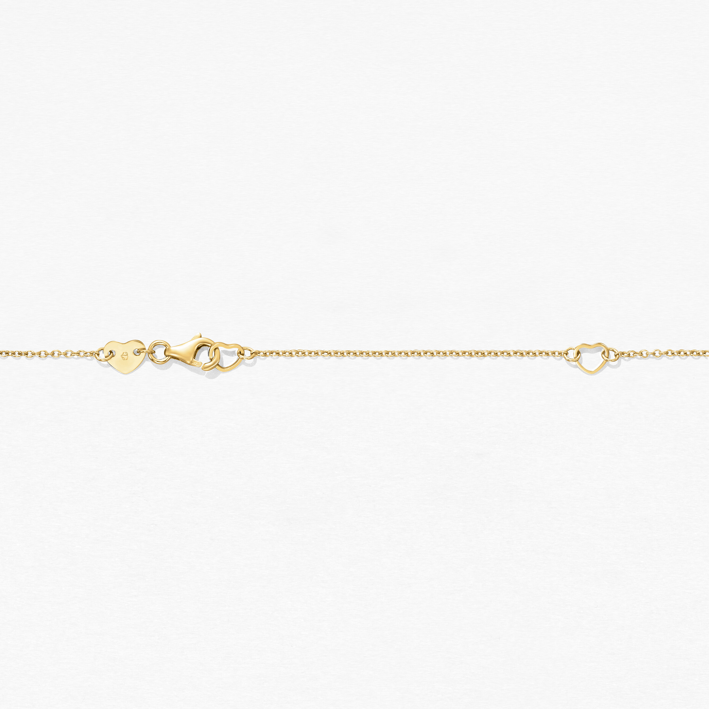 Tessa Diamond Circle Pendant Necklace, 18K Yellow Gold, large