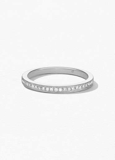 HOF Signature 鑽石戒指, 18K 白金 HOF Signature 鑽石戒指, 18K 白金, large