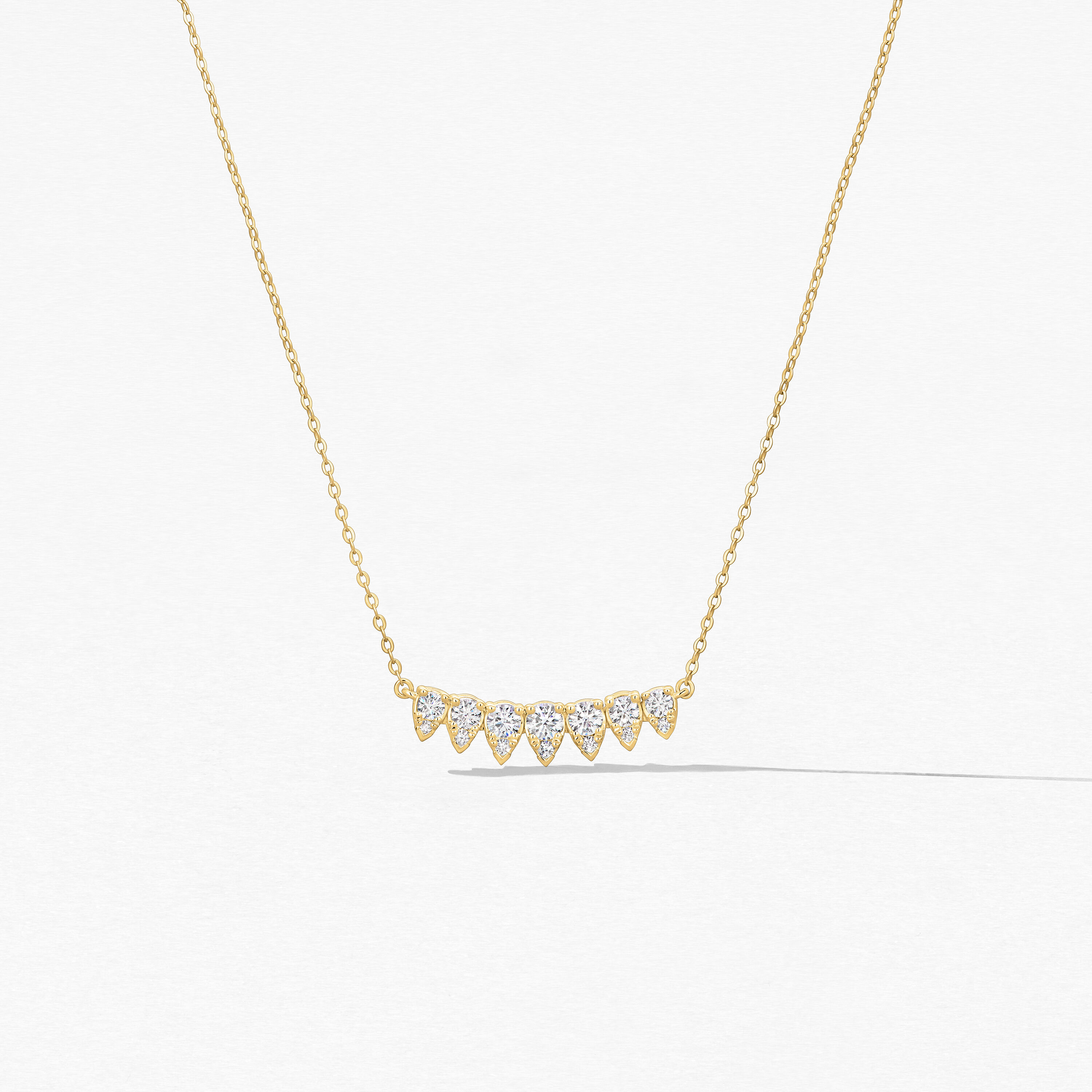 Aerial Lunar Eclipse Pendant Small, 18K Yellow Gold, large