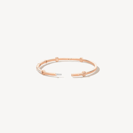 Copley Diamond Bangle, 18K Rose Gold, large