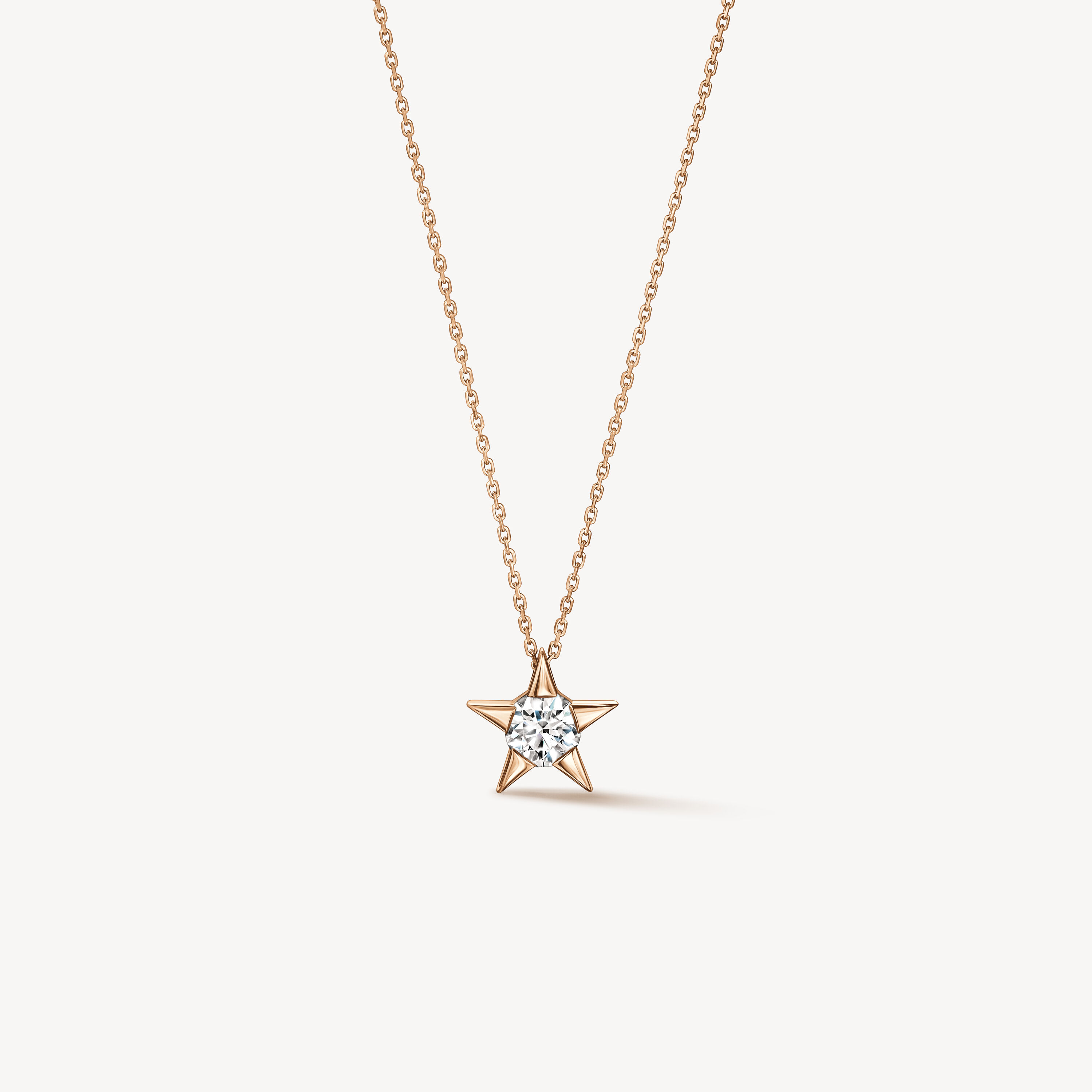 Illa Pendant Pendant Necklace, 18K Rose Gold, large