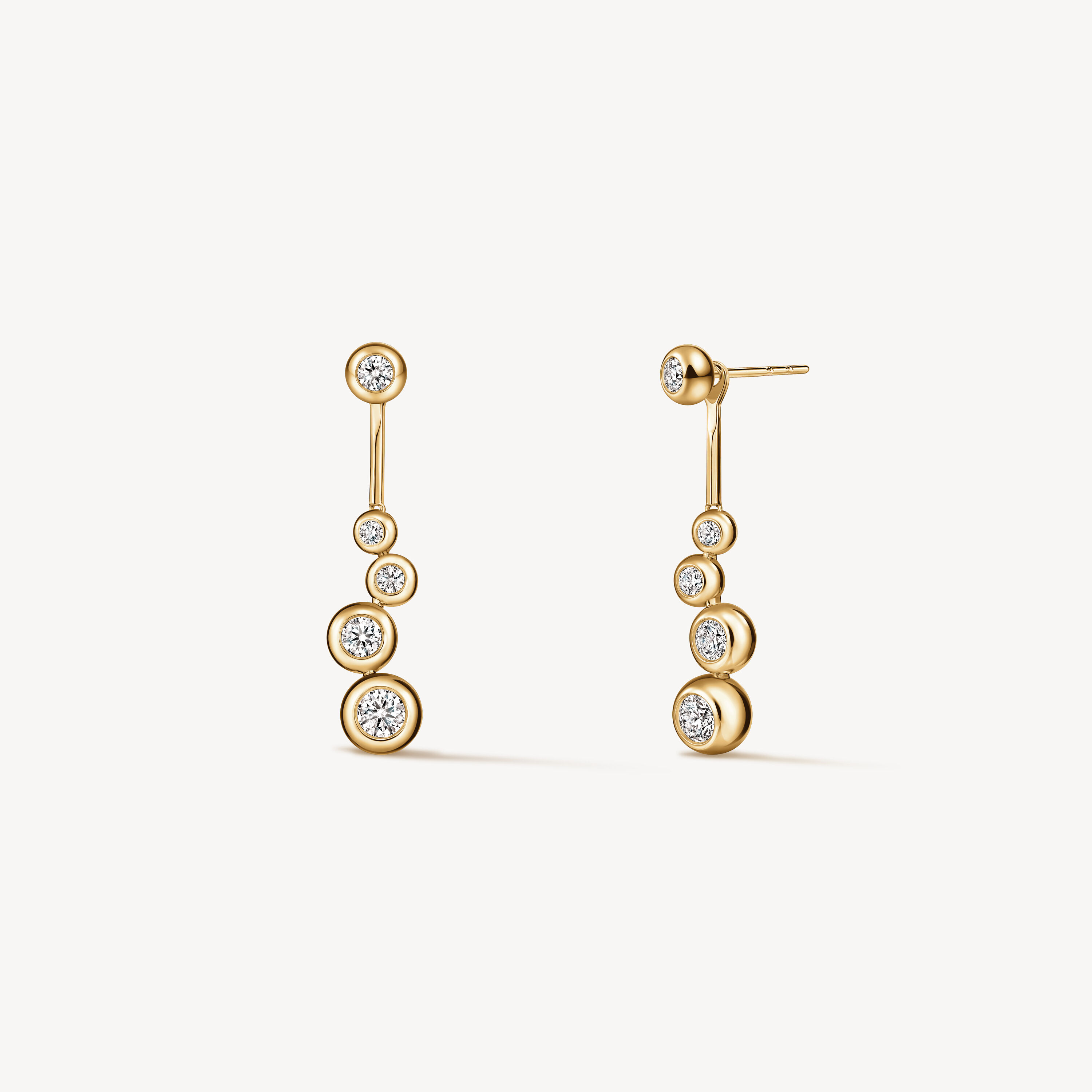 DREAM Drop Earrings - Large, 18K Yellow Gold, large