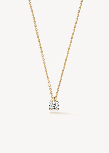 AERIAL 鑽石項鏈, 18K 黄金 AERIAL 鑽石項鏈, 18K 黄金, large
