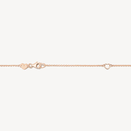 VELA French Cut Pav&eacute; Convertible Brooch, 18K Rose Gold, large