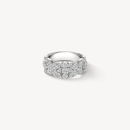 HOF Regal 鑽石戒指, 18K 白金, large