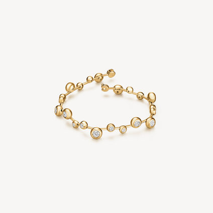 DREAM FLOATING BRACELET, 18K Yellow Gold, large