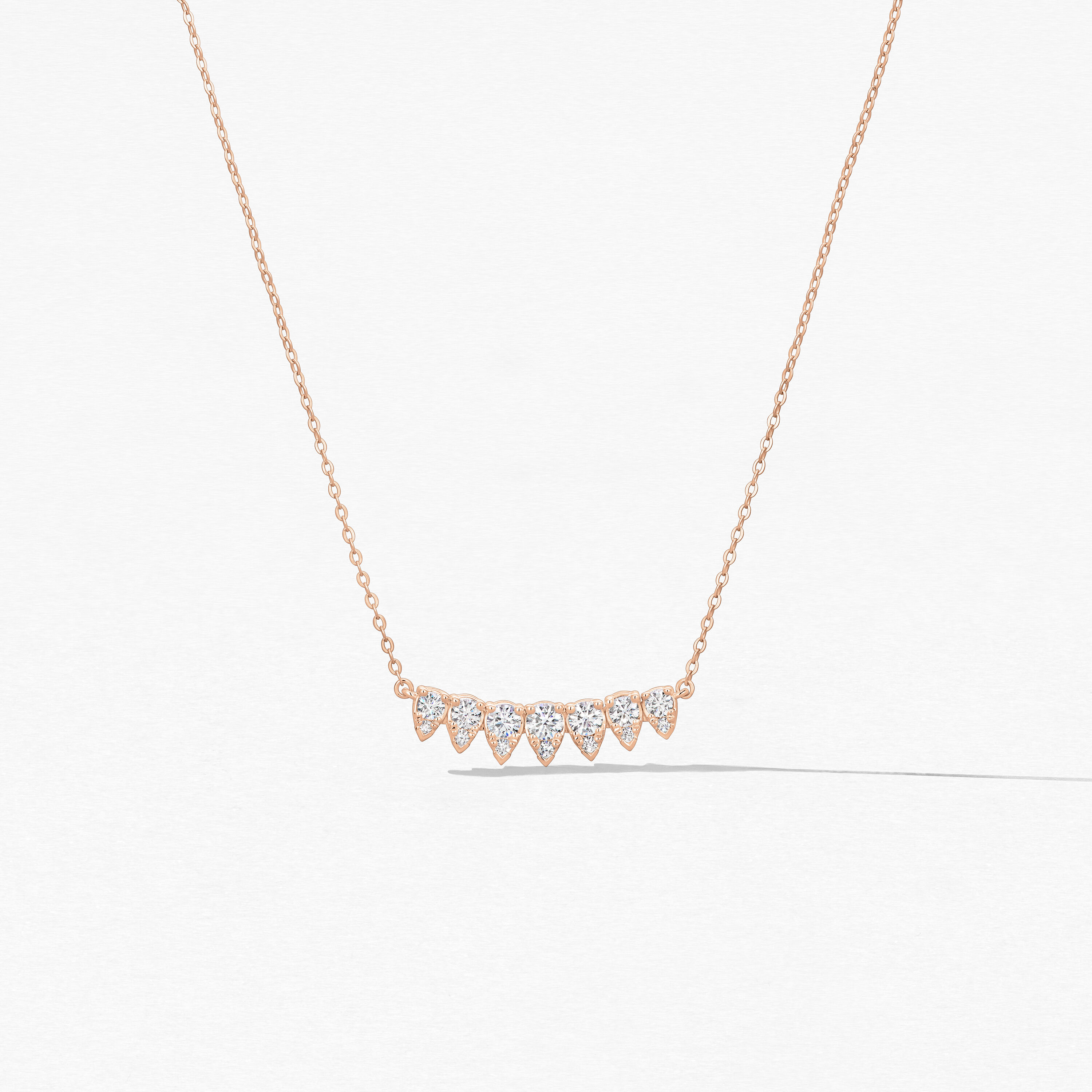 Aerial Lunar Eclipse Pendant Small, 18K Rose Gold, large