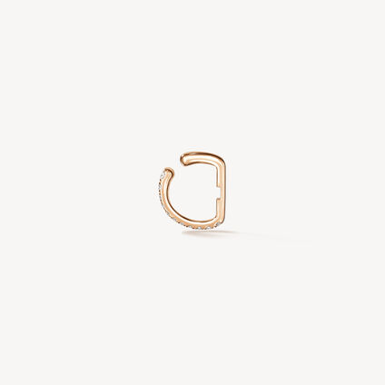 Aerial Open Sunburst Necklace , 18K Rose Gold, large