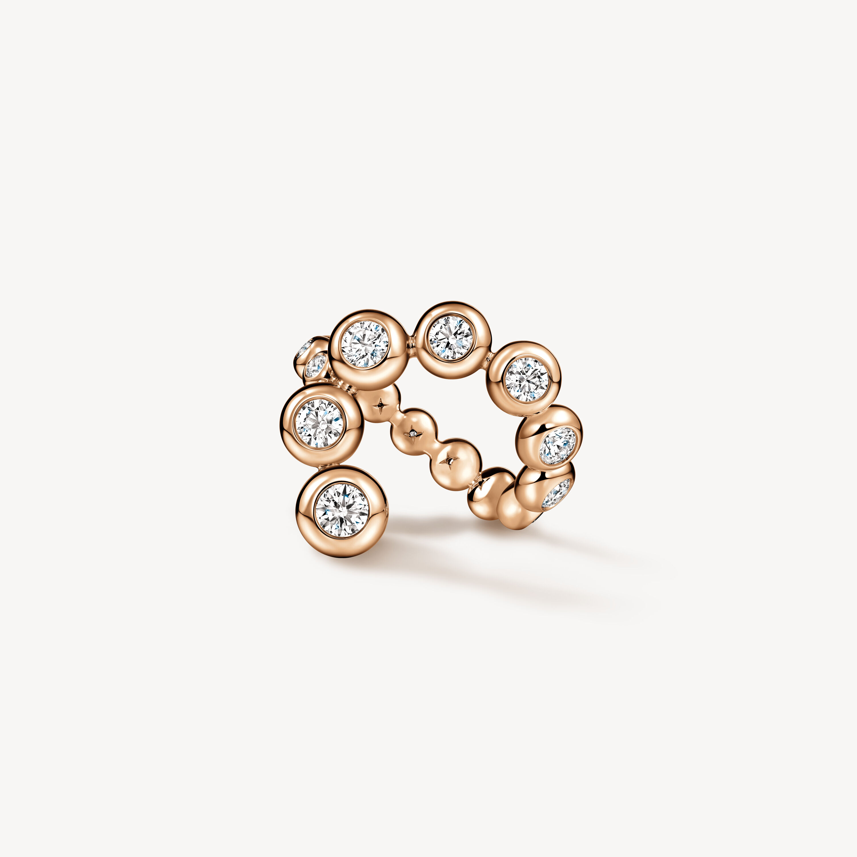 DREAM WRAP RING, 18K Rose Gold, large