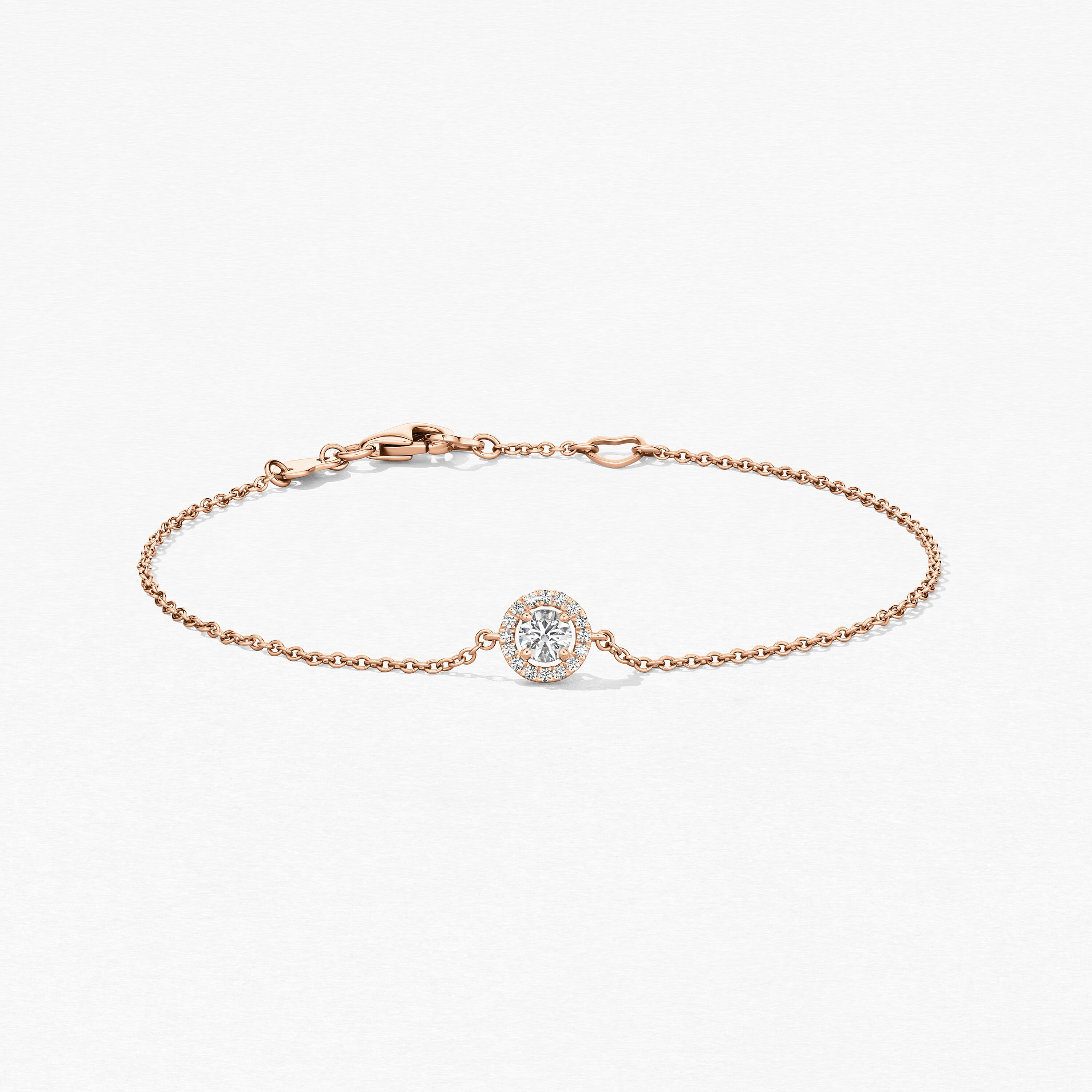 Joy 手鏈, 18K 玫瑰金, large