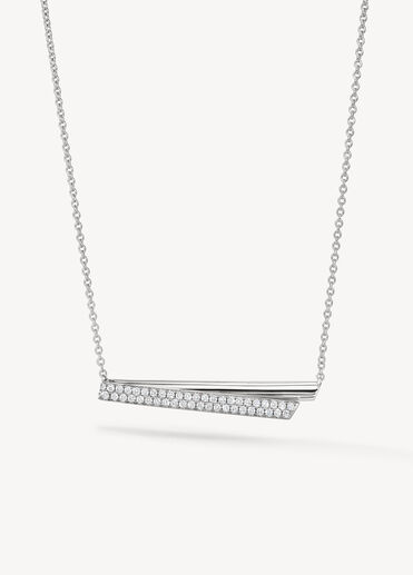 INSIDE/OUT Diamond Flip Pendant Necklace, 18K White Gold INSIDE/OUT Diamond Flip Pendant Necklace, 18K White Gold, large