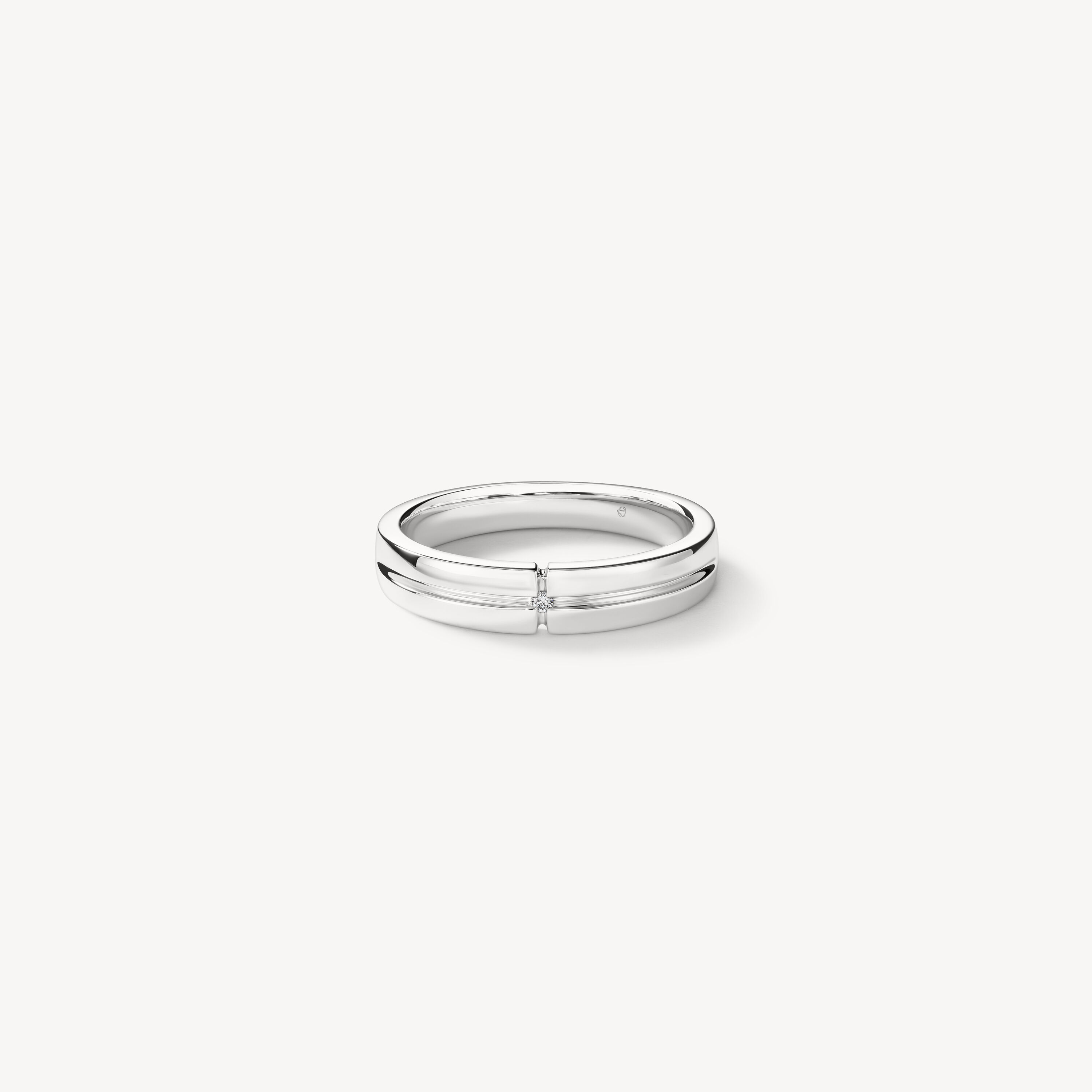 Believe 結婚對戒, 18K 玫瑰金, large