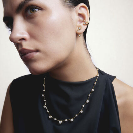 Dream Floating Necklace, 18K Rose Gold, large