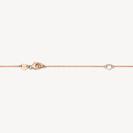 Aerial Dewdrop 鑽石項鏈（小）, 18K 玫瑰金, large