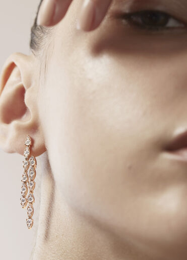 Aerial Double Dewdrop Stiletto 鑽石耳環,  Aerial Double Dewdrop Stiletto 鑽石耳環, , large