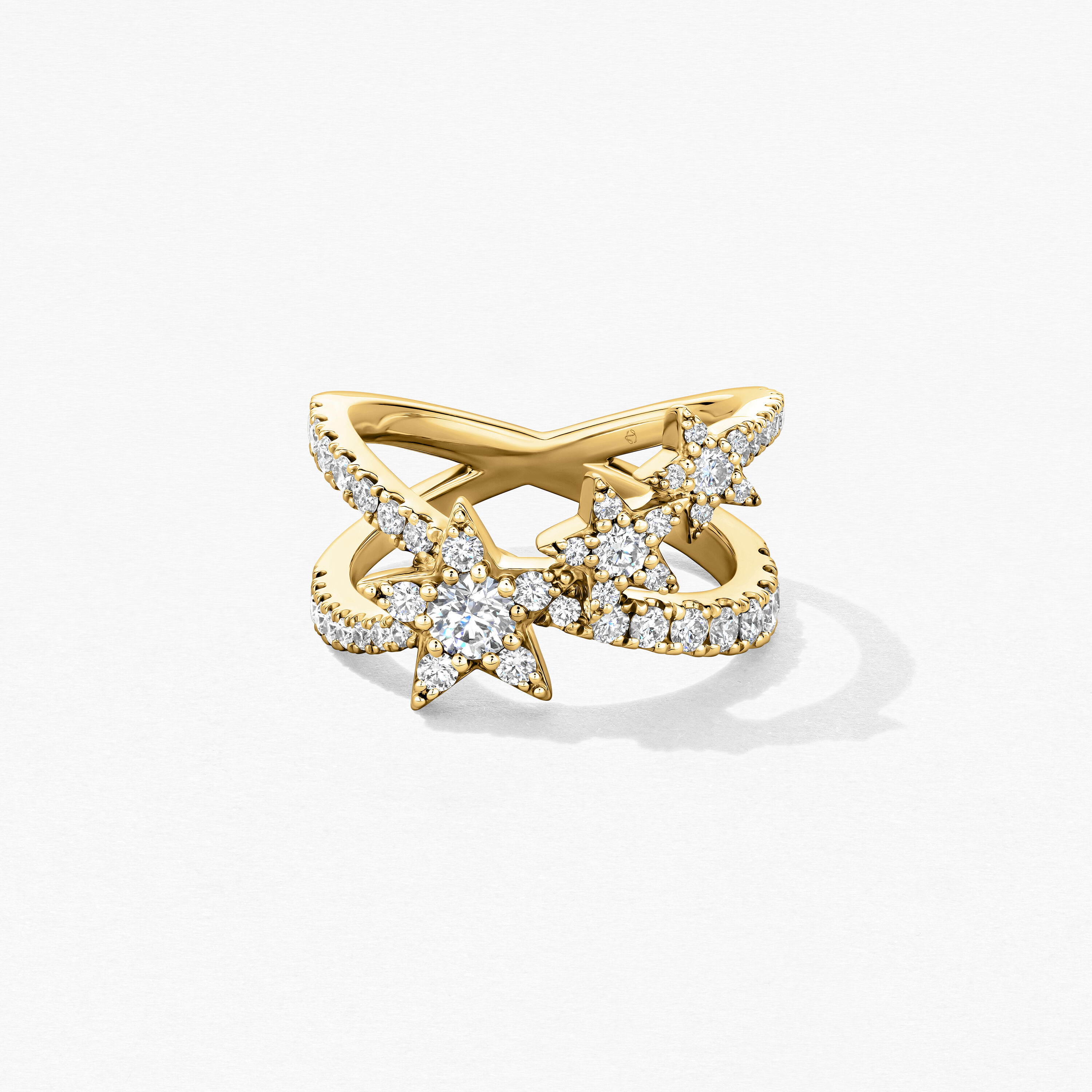 Illa Star Of The Show 鑽石戒指, 18K 黄金, large