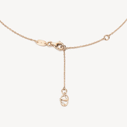 DREAM Heart Pendant Necklace &ndash; Small, 18K Rose Gold, large