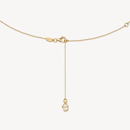 BARRE Floating 迷你鑽石項鏈, 18K 黄金 BARRE Floating 迷你鑽石項鏈, 18K 黄金, large