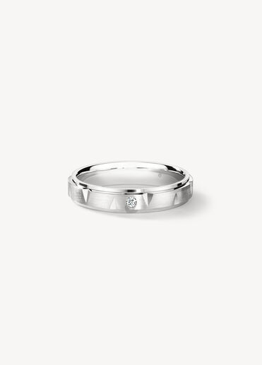 LOVE Chevron 結婚對戒 , 鉑金 LOVE Chevron 結婚對戒 , 鉑金, large