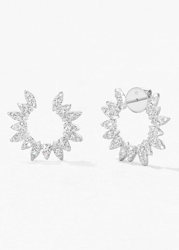 Aerial Sunburst Wrap 鑽石耳環(大),  Aerial Sunburst Wrap 鑽石耳環(大), , large