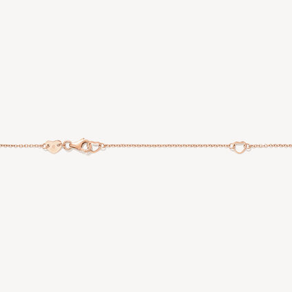Signature Heart Pendant Necklace - Large, 18K Rose Gold, large